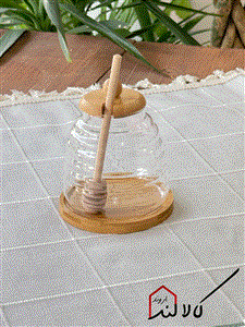 ظرف عسل مدل درب بامبو