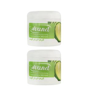 کرم مرطوب کننده آوند مدل Cucumber حجم 200 میلی لیتر بسته 2 عددی