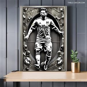 تابلو مدل دکوراتیو مسی messi کدG7-17