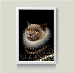 تابلو مدل دکوراتیو گربه CatکدG6-18