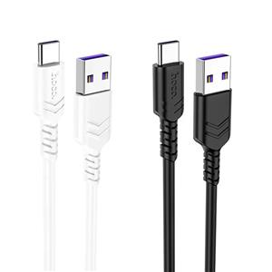 کابل تبدیل  USB به USB-C هوکو مدل X62 5A طول 1 متر