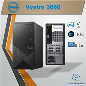 Dell Vostro 3888 -  Core i7 کیس دل پردازنده i7 نسل 10 Dell Vostro 3888 Core i7-10700 16GB-512GB Intel