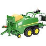 ماشین بازی برودر مدل BRUDER John Deere Straw round baler C441R