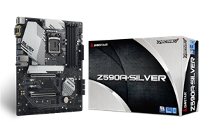 مادربرد بایوستار مدل Z590A SILVER سوکت 1200 Biostar Motherboard 