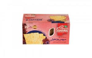 نان خشک سبوس زعفران 400 گرمی اورنگ
