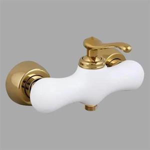 شیر توالت کرومات مدل ماموت طلایی