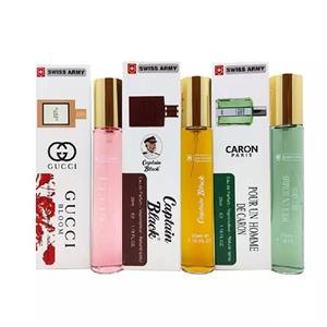 عطر جیبی سوئیس آرمی مدل اس 110 حجم 35 میلی لیتر مجموعه 3 عددی