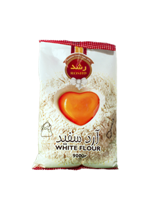 آرد سفید گندم رشد 900 گرمی  Roshd White Wheat Flour 900 Gr