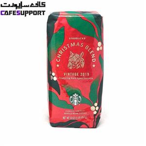 بسته قهوه استارباکس مدل کریسمس بلند 250 گرمی