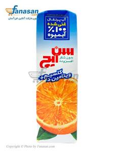 آبمیوه پرتقال غنی شده 1 لیتری سن‌ ایچ 