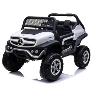 ماشین شارژی مرسدس بنز  یونی موگ unimog سفید کد 4063651