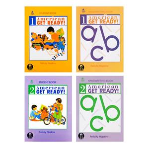 کتاب American Get Ready اثر Felicity Hopkins انتشارات الوندپویان 4 جلدی