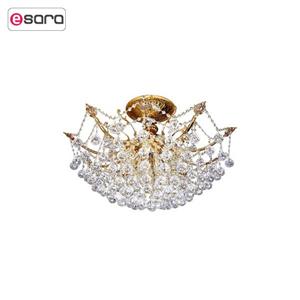 لوستر سقفی چشمه نور 15  شعله کد 2646/10 Cheshmeh Noor  2646/10 Fifteen Flames Ceiling  Chandelier