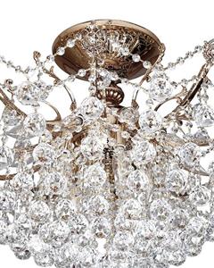 لوستر سقفی چشمه نور 18  شعله کد 2646/12 Cheshmeh Noor  2646/12 Eighteen Flames Ceiling  Chandelier