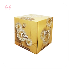 دستمال مکعبی فلورا 200 برگی