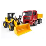 MAN TGA Construction Truck And Articulated Loader