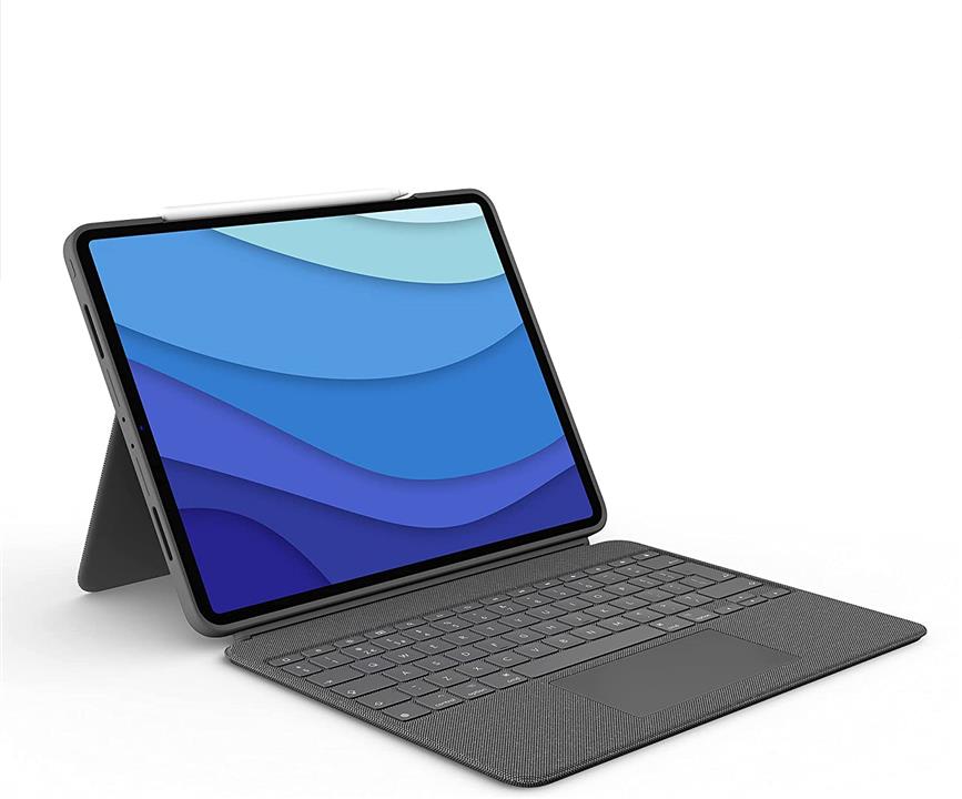 کیبورد Logitech Combo Touch iPad Pro 12.9-inch