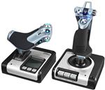 جوی استیک کنترل پرواز Logitech G Saitek X52 Pro Flight Control System