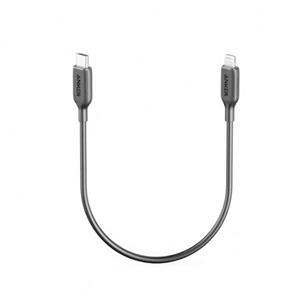 کابل تبدیل USB-C به لایتنینگ انکر مدل Power Line III A8831 طول 0.3 متر