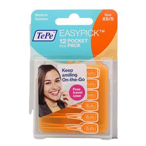 مسواک بین دندانی ایزی پیک سایز کوچک خیلی کوچک ۱۲ عددی تپه کد 54647 