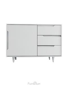 کنسول ام دی اف سفید با روکش مقاوم مدل CO.0015