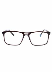 عینک مستطیلی با قاب ضد تابش نور با بند لنز 54 میلی متر کد 448