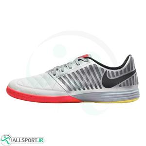 کفش فوتسال نایک لونارگتو طرح اصلی Nike Lunar Gato Ii Ic M Silver Orang 