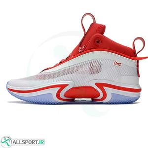 کفش بسکتبال نایک طرح اصلی Nike Air Jordan 36 White Red 