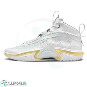 کفش بسکتبال نایک طرح اصلی Nike Air Jordan 36 White Gold 