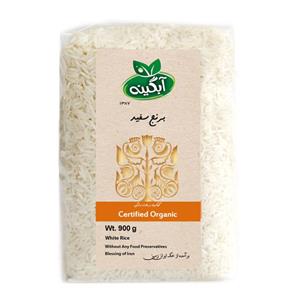 برنج سفید هاشمی آبگینه - 900 گرم Abgineh Hashemi White Rice - 900 gr