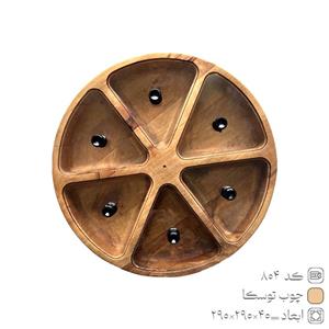 اردو خوری و رولت خوری  اردوخوری چوبی مدل 6 خانه -