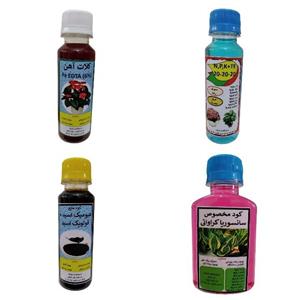 کود سانسوریا کراواتی و سه بیست و هیومیک و آهن کد  A09 حجم 120 میلی لیتر