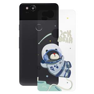 برچسب پوششی راک اسپیس طرح rock bear مناسب برای گوشی موبایل گوگل Pixel 2