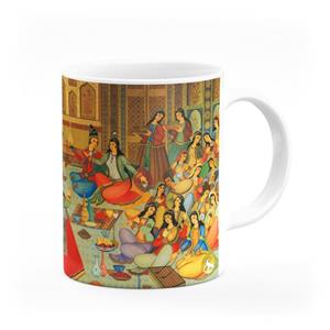 ماگ هومرو طرح سنتی دوران باستان مدل MG1011 Hoomero Traditional antiquity Mug 