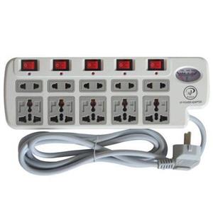 چندراهی برق و محافظ ایکس پی مدل 10PORT XP 10PORT Power Strip With Surge Protector