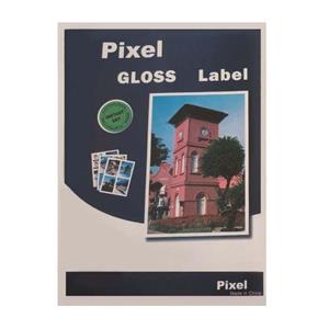 کاغذ A3 پشت چسب دار پیکسل مدل براق بسته 50 عددی