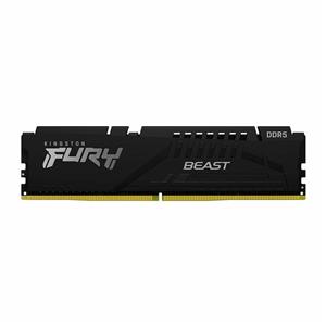 رم دسکتاپ DDR5 دو کاناله 5200 مگاهرتز CL40 کینگستون مدل Fury Beast Non ECC DIMM ظرفیت 16 گیگابایت