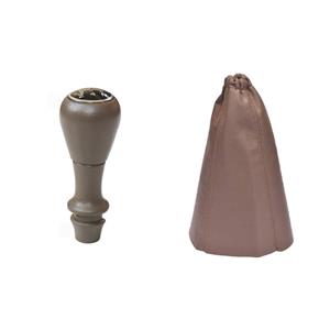 سر دنده خودرو قطعه سازان کبیر مدل DAN-BRW-217 مناسب برای پژو 405 به همراه گردگیر دنده مجموعه 2 عددی