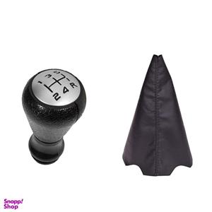 سر دنده خودرو قطعه سازان کبیر مدل DAN-SD-215 مناسب برای پژو 206 SD به همراه گردگیر دنده مجموعه 2 عددی