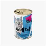 کنسرو غذای گربه فیفورا مدل سوپر پریمیوم Adult Cat Fish Pate وزن 400 گرم