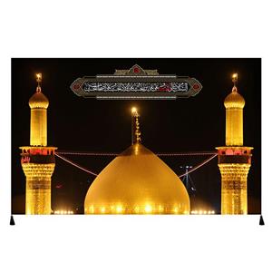 پرچم مدل بیرق فاخر محرم امام حسین (ع) کد 2244856