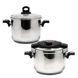 زودپز دوقلو اوبرون کد D-255 گنجایش 7 لیتر