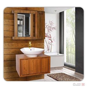 کابینت روشویی طرح چوب کاسیپن مدل کاسپین