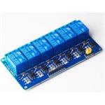 رله 6 کانال - 6Channel Relay Module with light coupling 5V