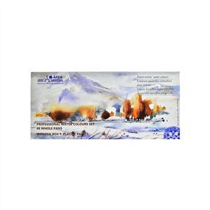 آبرنگ 48 رنگ افرا مدل Professional