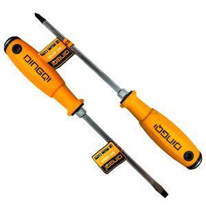 پیچ گوشتی ضربه خور دینگشی مدل ATRO - 33785 بسته 2 عددی