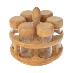 ست جا ادویه 6 پارچه مدل nature کد 062