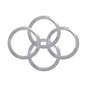استیل دور دریچه کولر خودرو قطعه سازان کبیر مدل ES-REN-228 مناسب برای رنو ال 90 مجموعه 4 عددی