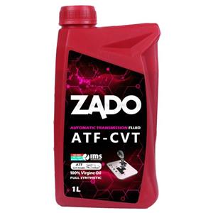 روغن دنده خودرو زادو مدل ATF CVT حجم یک لیتر ZADO car gear oil model volume 1 liters 