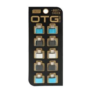 مبدل OTG USB-C ریمکس کد E9 بسته 10 عددی